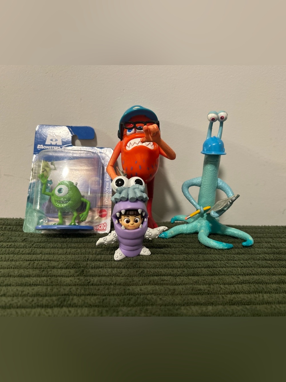 Mattel Monsters Toy Pack - Blue, Teal, Orange & Purple Figures